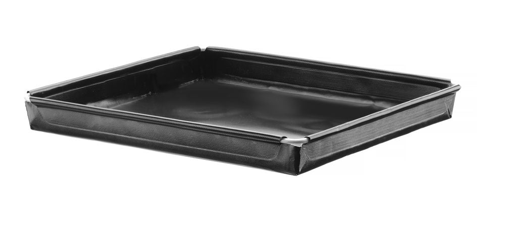 Ovenschaal voor Speedovens, non-stick coating, versterkt, HENDI, Zwart, 290x290x(H)20mm, Vierkant
