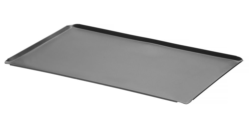 Bakplaat met anti-aanbak coating CONVECTOMAT BAKE, HENDI, GN 1/1, Zwart, 530x325x(H)10mm