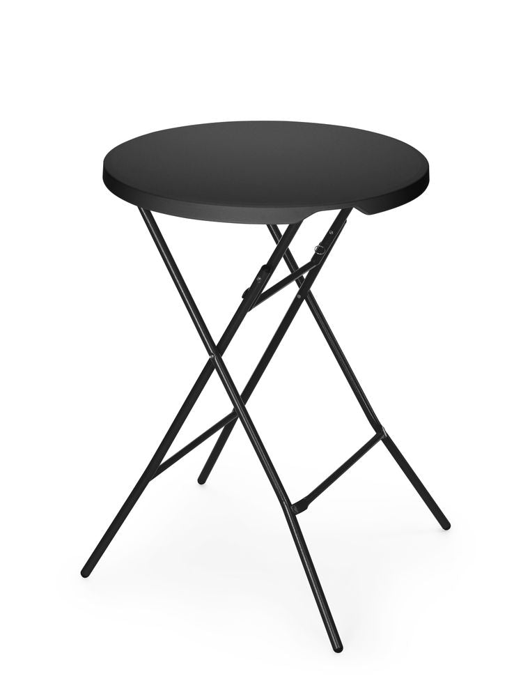 Statafel, AmerBox, Zwart, ⌀800x(H)1100mm