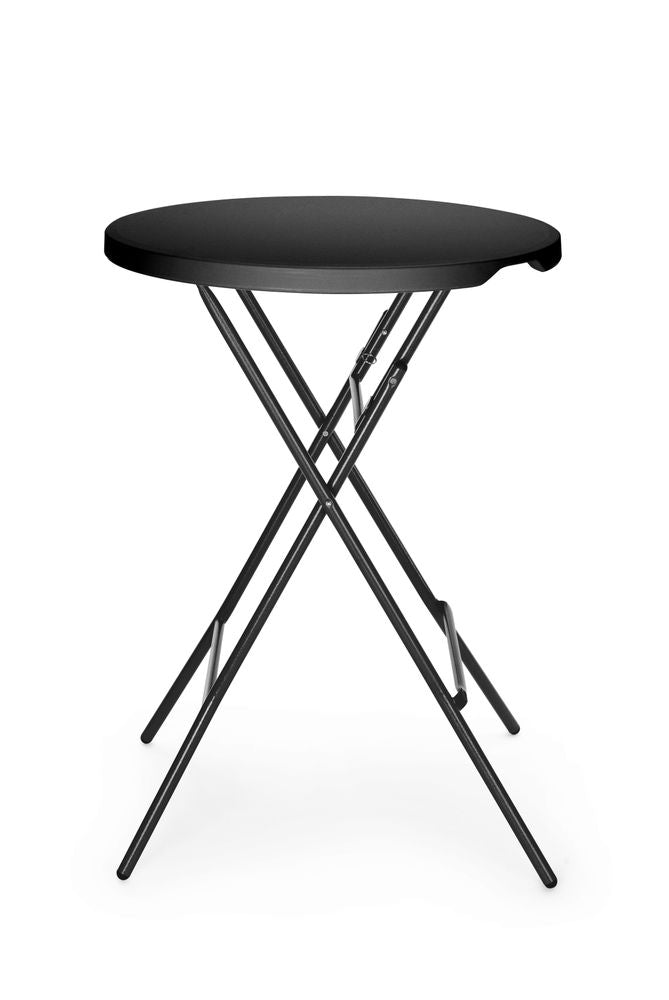 Statafel, AmerBox, Zwart, ⌀800x(H)1100mm