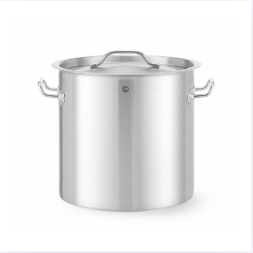 Kookpan hoog - met deksel, HENDI, Budget Line, 17L, ⌀280x(H)280 mm