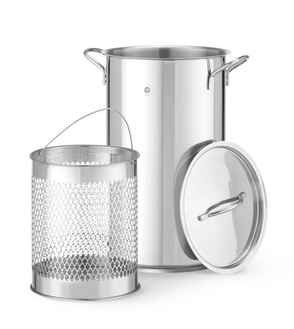 Asperge- en pastapan XL, HENDI, 5,5L, ø162x(H)280mm