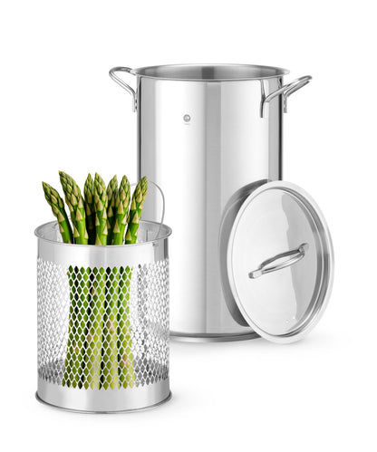 Asperge- en pastapan XL, HENDI, 5,5L, ø162x(H)280mm