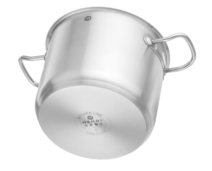Kookpan hoog - zonder deksel, HENDI, Kitchen Line, 5L, ⌀200x(H)164mm
