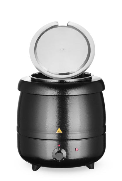 Soepketel, HENDI, Kitchen Line, 8L, Zwart, 230V/400W, ⌀330x(H)363mm