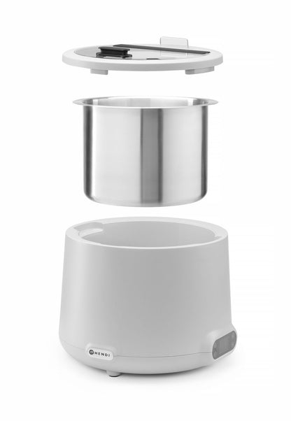 Hendi Soepketel UNIQ - 8 Liter - Zwart