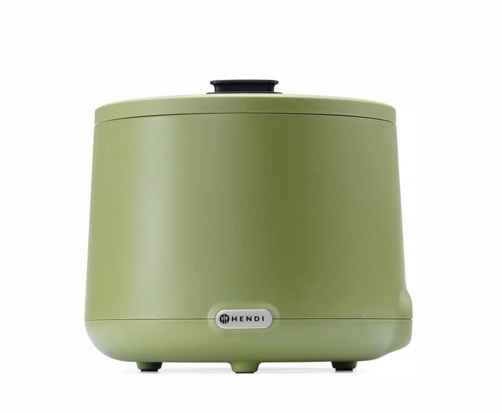 Soepketel HENDI UNIQ, HENDI, designed by Robert Bronwasser, 8L, Groen, 220-240V/500W, ⌀365x(H)325mm