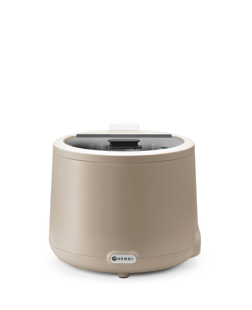 Soepketel HENDI UNIQ, HENDI, designed by Robert Bronwasser, 8L, Beige, 220-240V/500W, ⌀365x(H)325mm