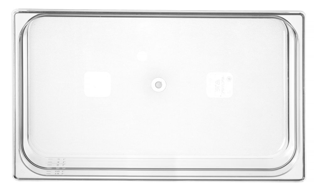Container GN 1/1 polycarbonaat, HENDI, Profi Line, GN 1/1, 14L, Transparant, 530x325x(H)100mm