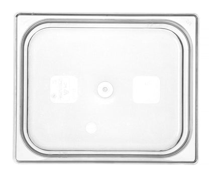 Container GN 1/2 polycarbonaat, HENDI, Profi Line, GN 1/2, 6,5L, Transparant, 325x265x(H)100mm