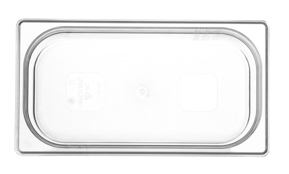 Container GN 1/3 polycarbonaat, HENDI, Profi Line, GN 1/3, 4L, Transparant, 325x176x(H)100mm