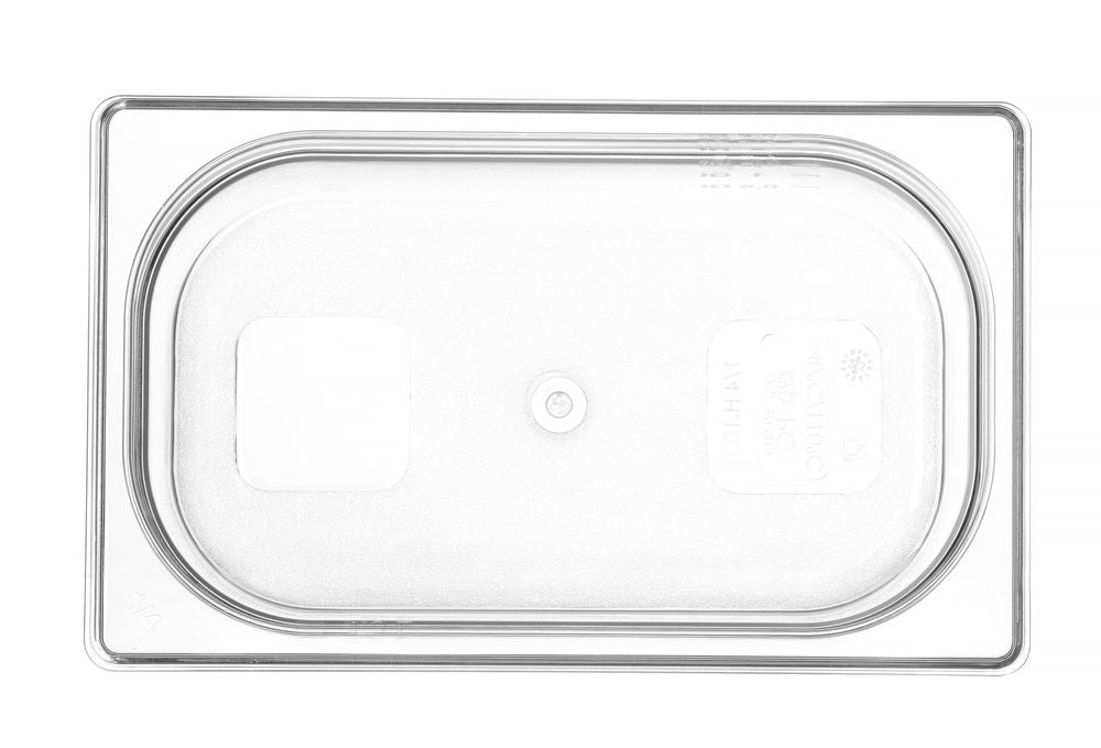 Container GN 1/4 polycarbonaat, HENDI, Profi Line, GN 1/4, 2,8L, Transparant, 265x162x(H)100mm