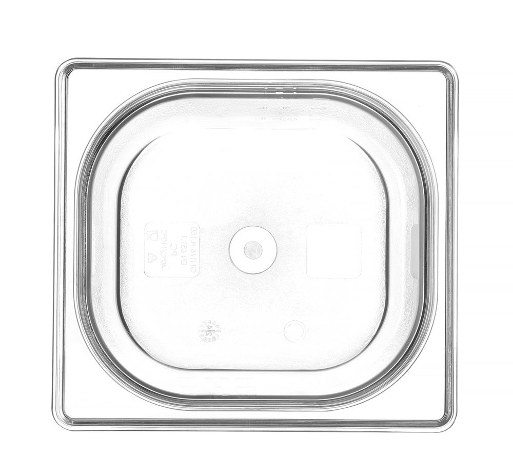 Container GN 1/6 polycarbonaat, HENDI, Profi Line, GN 1/6, 2,4L, Transparant, 176x162x(H)150mm