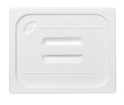 Deksel voor GN containers wit polycarbonaat, HENDI, GN 1/2, Wit, 265x325mm