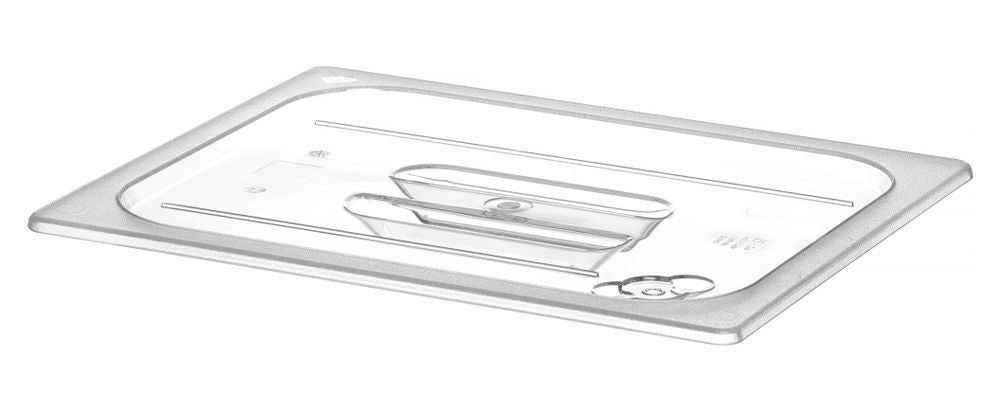 Deksel voor GN containers, HENDI, GN 1/2, Transparant, 265x325mm