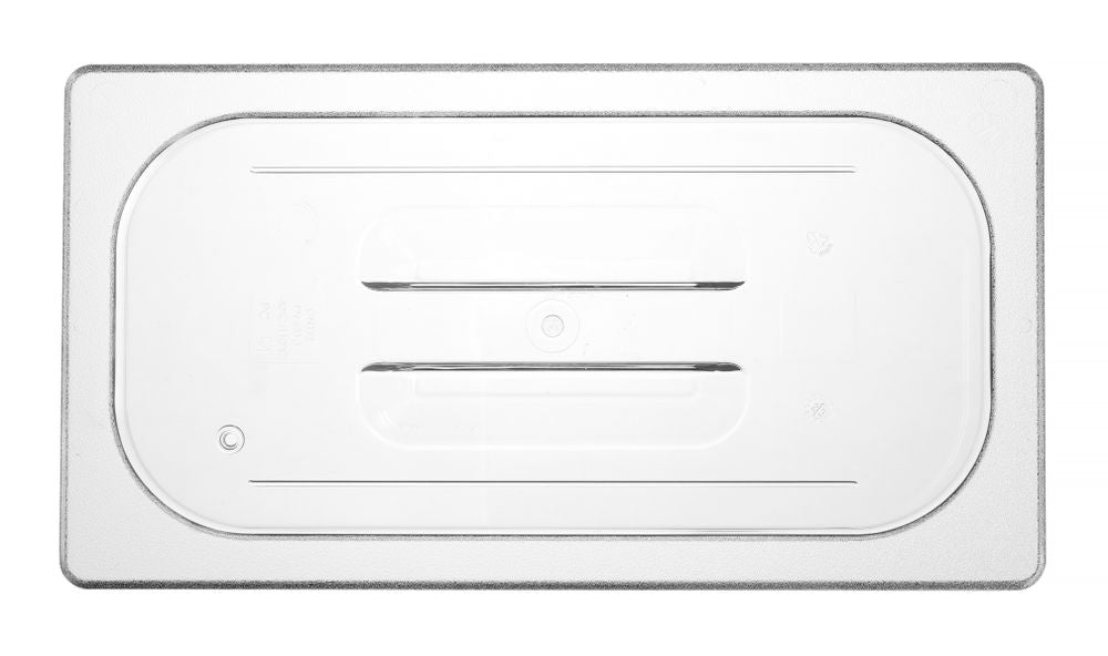 Deksel voor GN containers, HENDI, GN 1/3, Transparant, 325x176mm