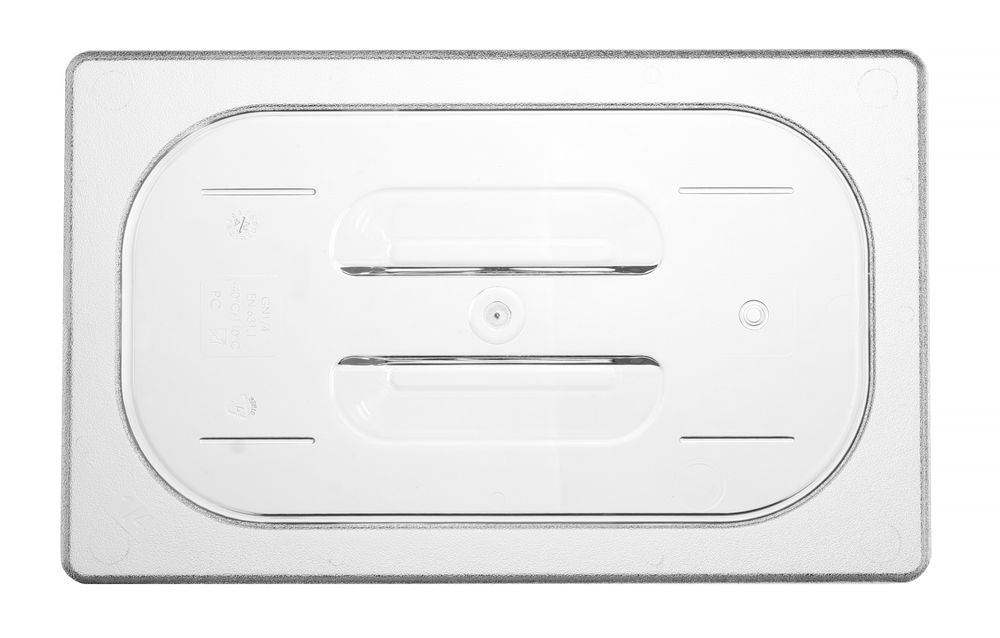 Deksel voor GN containers, HENDI, GN 1/4, Transparant, 265x162mm