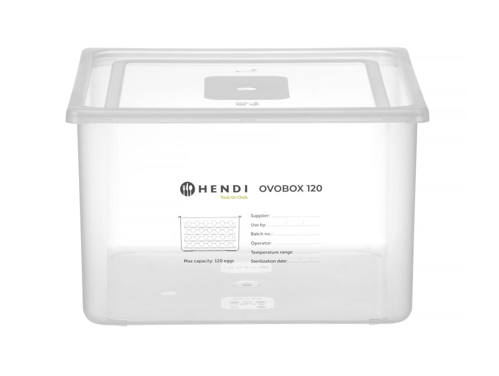 Eiercontainer HENDI OVOBOX 120, HENDI, GN 2/3, 18L, 355x325x(H)200mm