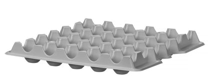 Set van 4 eierbakken voor HENDI OVOBOX 120 , HENDI, 291x288x(H)41mm