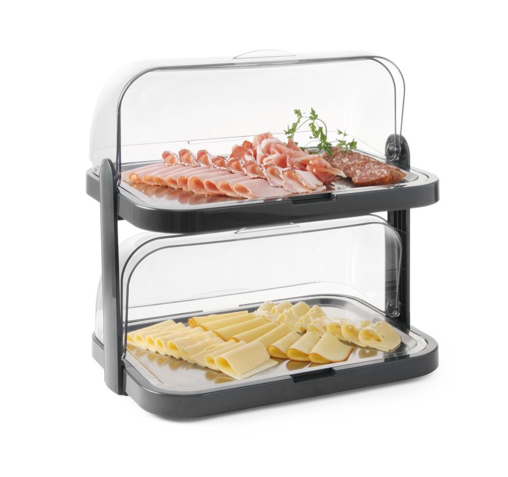 Rolltop-presentatie gekoeld, HENDI, 440x320x(H)440mm