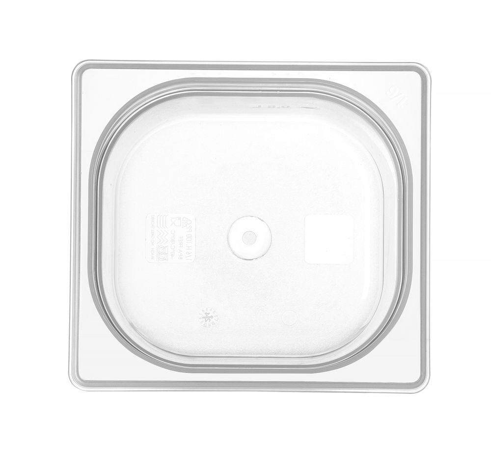 Container GN 1/6 polypropyleen, HENDI, Profi Line, GN 1/6, 1,6L, Transparant, 176x162x(H)100mm