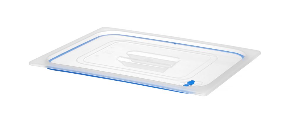 Deksel voor GN containers polypropyleen, HENDI, GN 1/2, Transparant, 325x265mm