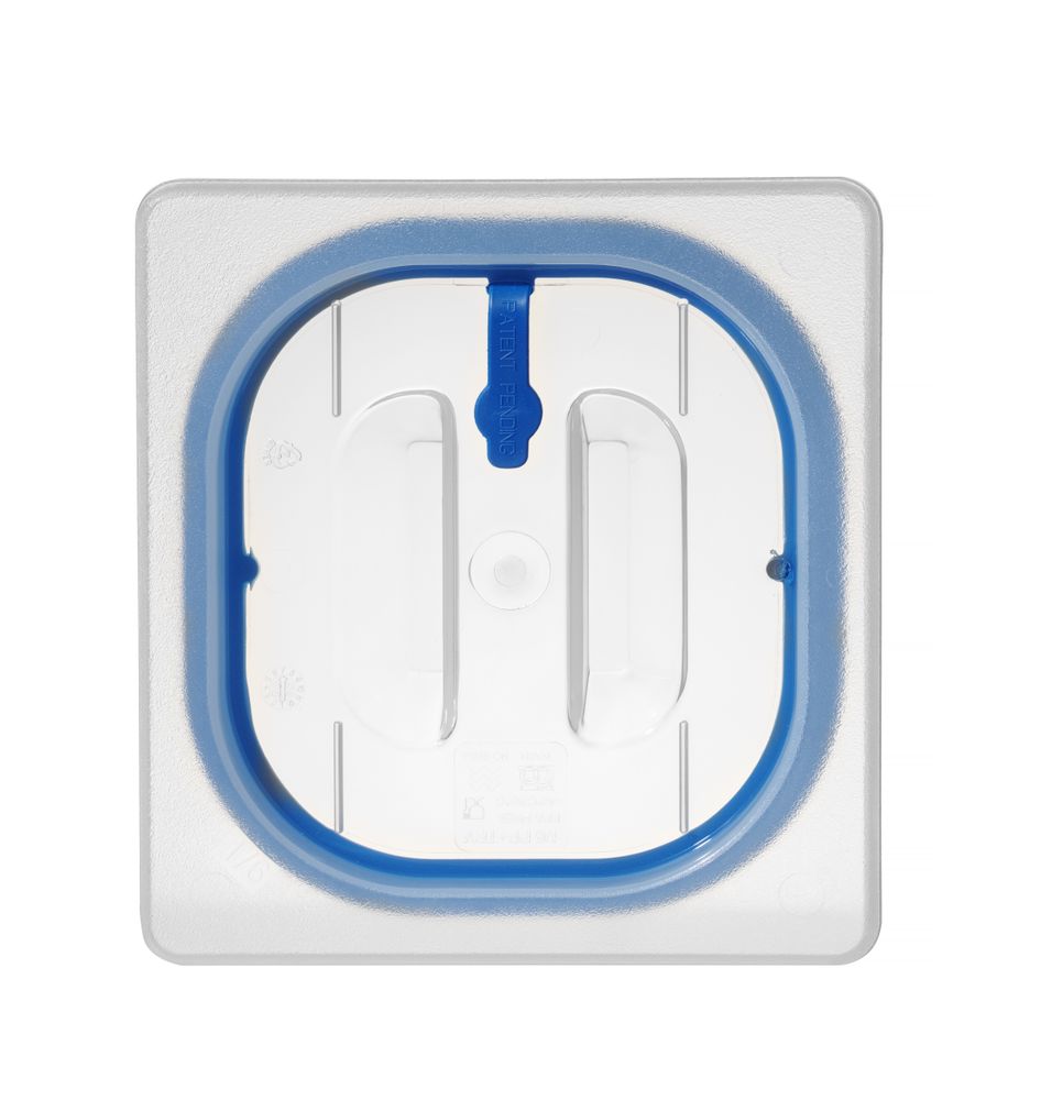 Deksel voor GN containers polypropyleen, HENDI, GN 1/6, Transparant, 176x162mm