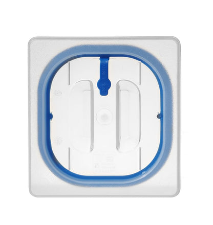 Deksel voor GN containers polypropyleen, HENDI, GN 1/6, Transparant, 176x162mm