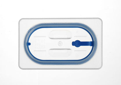 Deksel voor GN containers polypropyleen, HENDI, GN 1/9, Transparant, 176x108mm