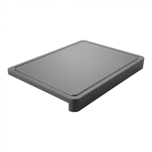 Trancheerblad - Snijplank met Sapgeul, 50x37, CaterChef, Zwart