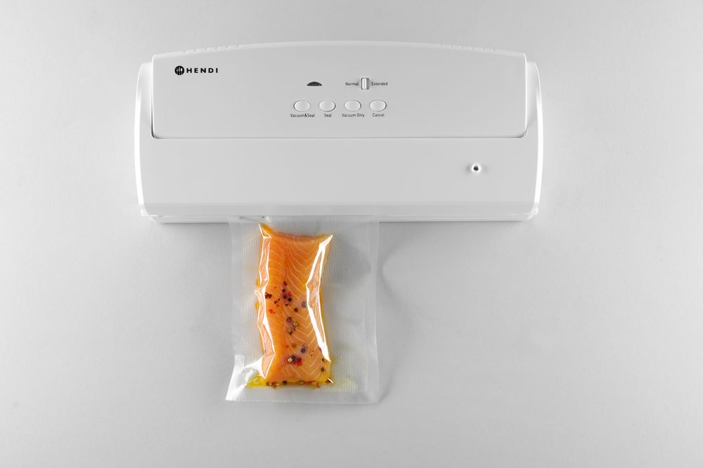 Budgetlijn strip vacuüm verpakkingsmachine, HENDI, Budget Line, 390x160x(H)92mm