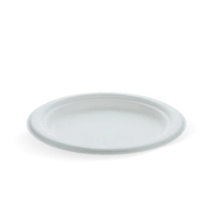 Suikkerriet Bord Ø18 cm - 50 stuks - BARSA - 100% biologisch afbreekbaar