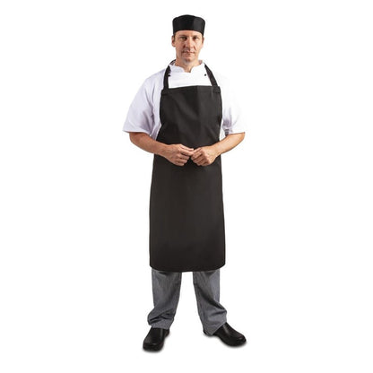 Halterschort Zwart, Whites Chefs Clothing