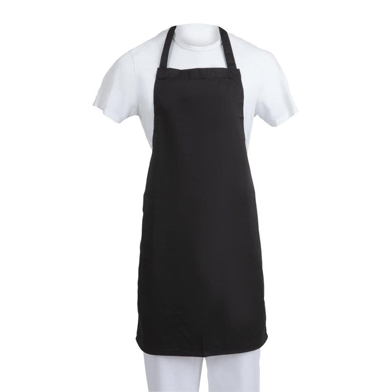 Halterschort Zwart, Whites Chefs Clothing