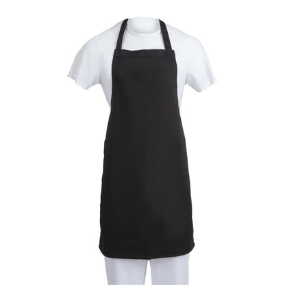 Halterschort Zwart, Whites Chefs Clothing