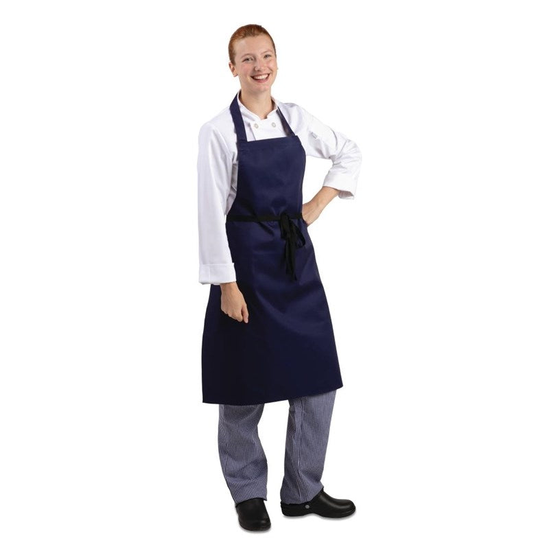 Halterschort Donkerblauw, Whites Chefs Clothing