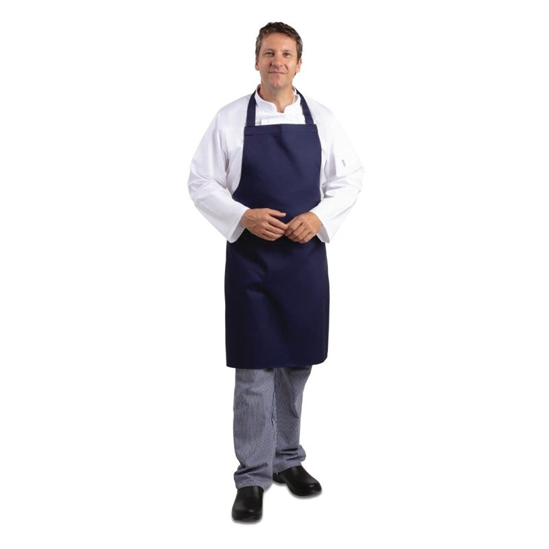 Halterschort Donkerblauw, Whites Chefs Clothing