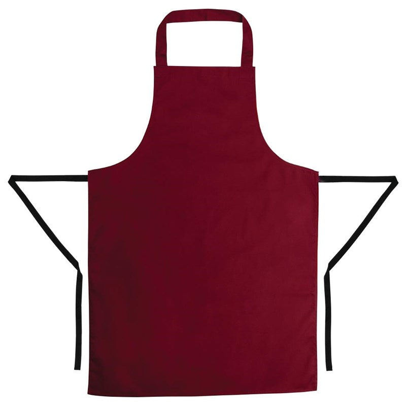 Halterschort Bordeaux Rood, Whites Chefs Clothing