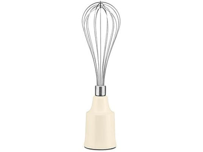 Kitchenaid Staafmixer Set, Amandelwit, Garde + Hakmolen + Mengbeker + Panbeschermer