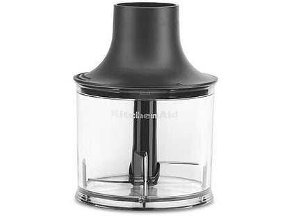 Kitchenaid Staafmixer Set, Amandelwit, Garde + Hakmolen + Mengbeker + Panbeschermer