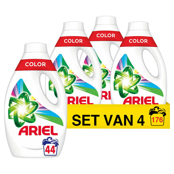 Ariel, 4x44 Wasbeurten, Color, Voordeelverpakking