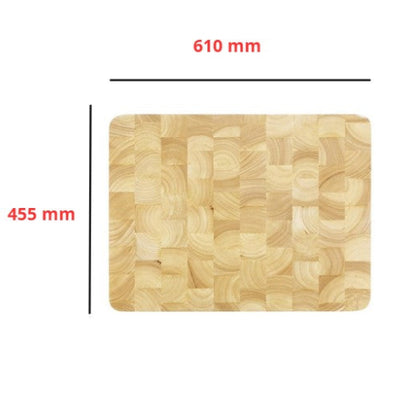 Vogue Rechthoekige Houten Snijplank - 61x45,5cm