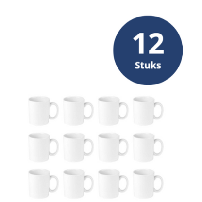 Olympia Athena Hotelware Mokken 280ml - Set van 12