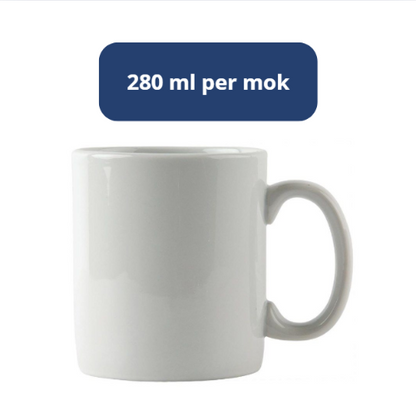 Olympia Athena Hotelware Mokken 280ml - Set van 12