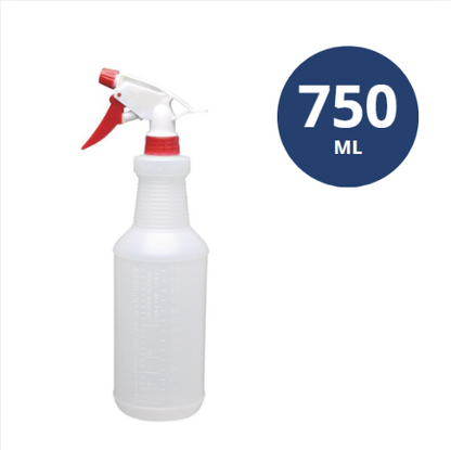Sprayfles Kleurcode, Jantex, 750ml, Rood, Kunststof
