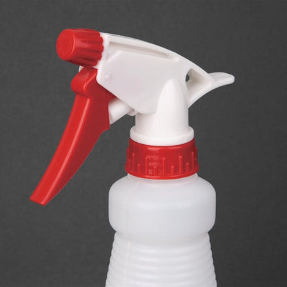 Sprayfles Kleurcode, Jantex, 750ml, Rood, Kunststof