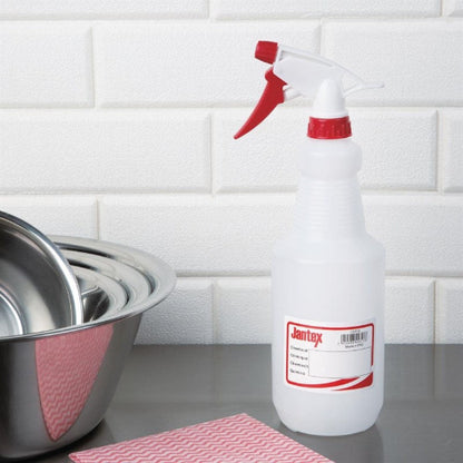 Sprayfles Kleurcode, Jantex, 750ml, Rood, Kunststof