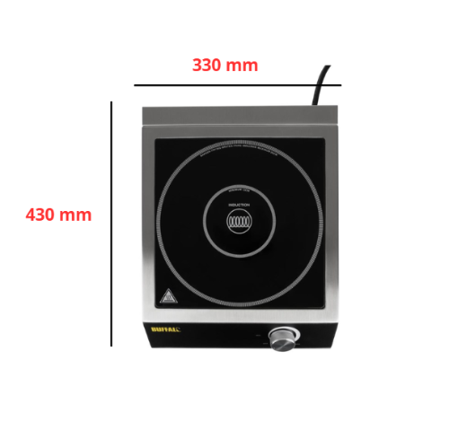 Inductiekookplaat, Buffalo, 500W-3kW / 230V