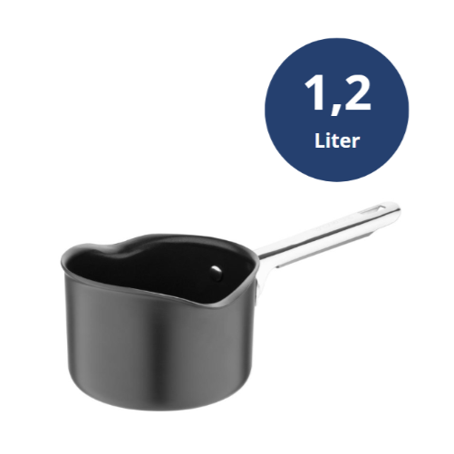 Vogue Aluminium Steelpan Anti-aanbak, 1.2 Liter, 14cm