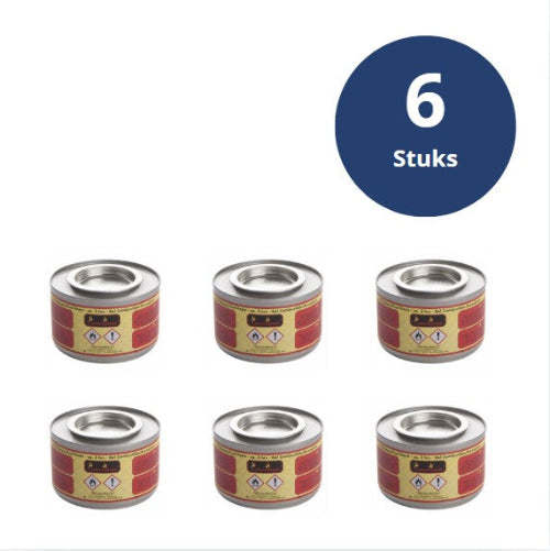 Caterflame Brandpasta in Blik, Zonder lont, Bio ethanol, ( 6 stuks )